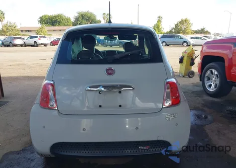 2017 Fiat 500 Battery Electric из США, поврежденный, VIN 3C3CFFGEXHT530091
